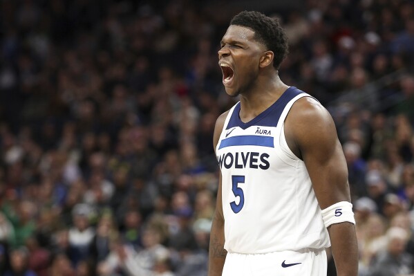 Timberwolves number 32 clearance